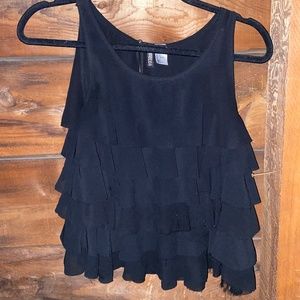 H&M Layered, Cropped Top